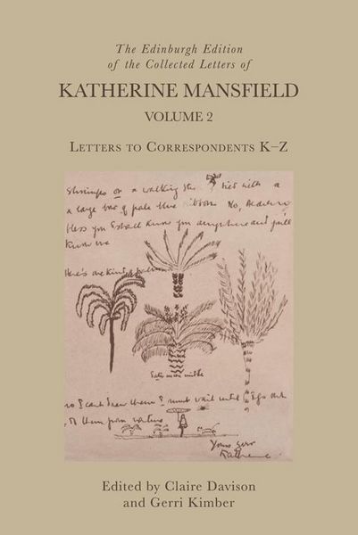 Produktbild: Edinburgh Edition of the Collected Letters of Katherine Mansfield, Volume 2