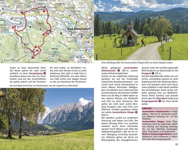 Produktbild: ROTHER Wanderbuch Wandern zu Almen & H&uuml;tten - Salzkammergut