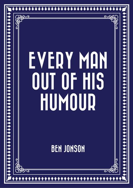 Produktbild: Every Man out of His Humour