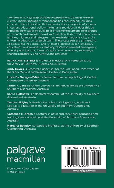 Produktbild: Contemporary Capacity-Building in Educational Contexts