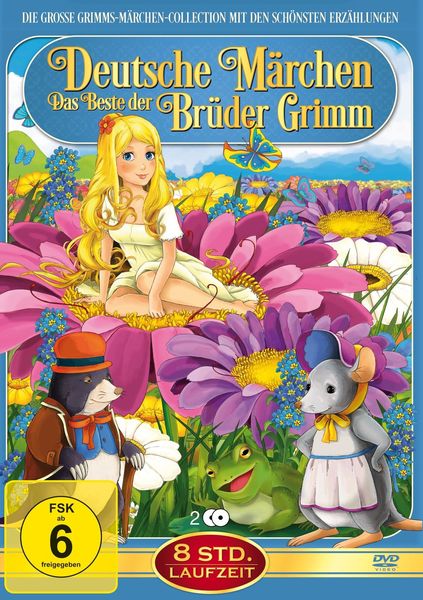 Produktbild: Deutsche M&auml;rchen: Das Beste der Br&uuml;der Grimm [2 DVDs]