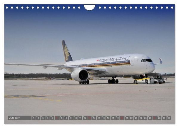 Produktbild: Flugzeuge zwischen Himmel und Erde (Wandkalender 2027 DIN A4 quer), CALVENDO Monatskalender