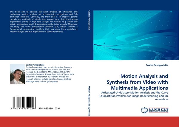 Produktbild: Motion Analysis and Synthesis from Video with Multimedia Applications