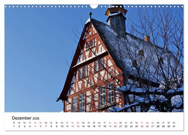 Produktbild: Romantisches Oberursel von Petrus Bodenstaff (Wandkalender 2026 DIN A3 quer), CALVENDO Monatskalender