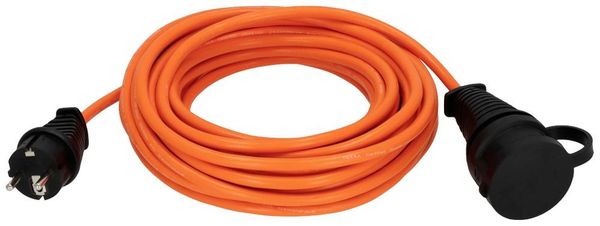 Brennenstuhl 1169930 Strom Verlängerungskabel Orange 10 m AT-N05V3V3-F 3G 1,5 mm² Ölbeständig, UV-Beständig