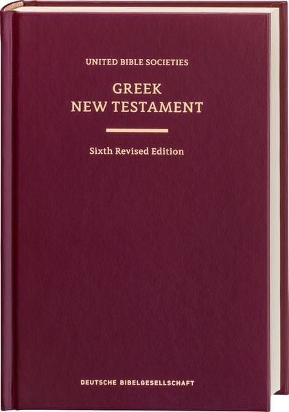 Produktbild: Greek New Testament GNT6. Standardausgabe