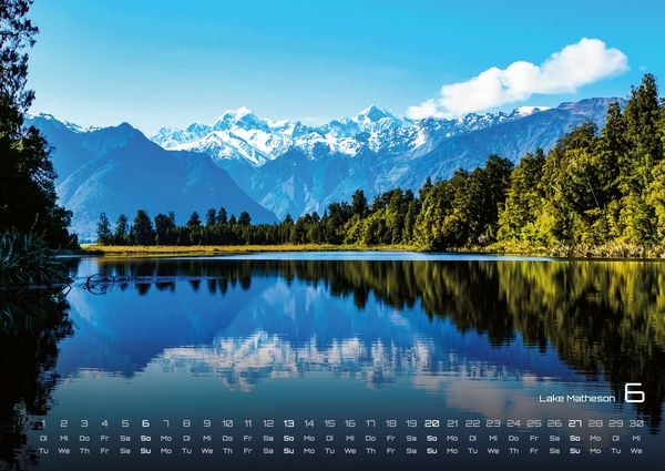 Produktbild: Neuseeland - Das Land der langen wei&szlig;en Wolke - 2027 - Kalender DIN A2