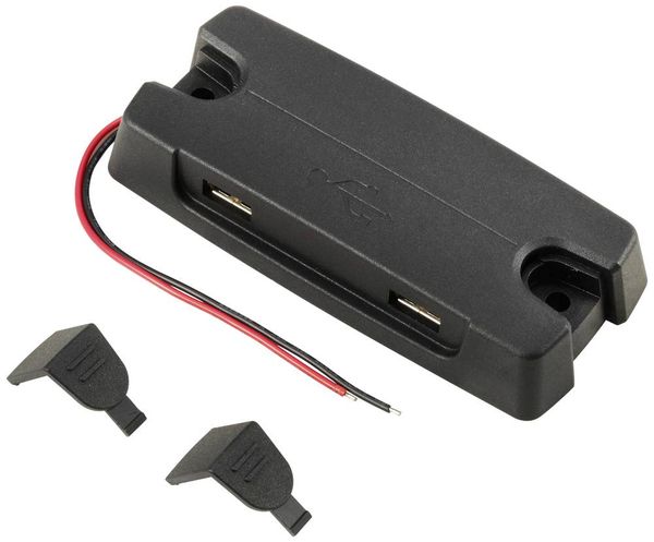 Produktbild: TRU COMPONENTS Dual USB-A Ladebuchse TC-12114152 Inhalt: 1St.