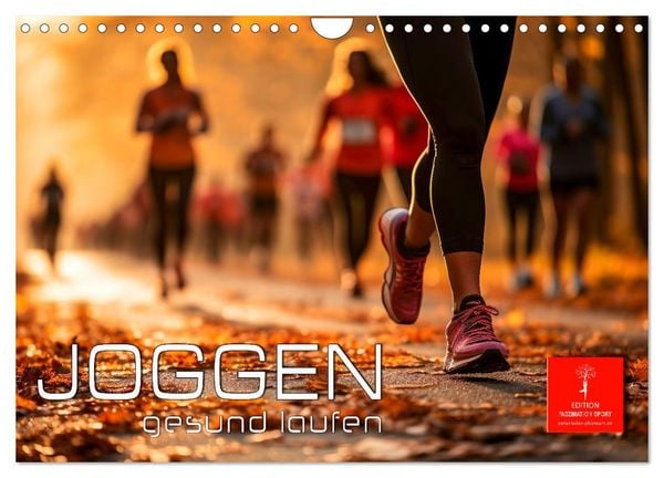 Produktbild: Joggen, gesund laufen (Wandkalender 2026 DIN A4 quer), CALVENDO Monatskalender