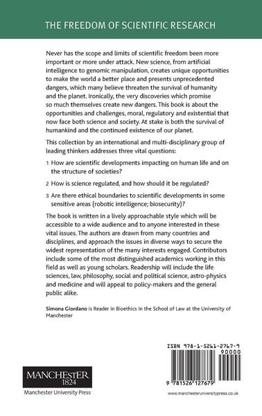 Produktbild: The freedom of scientific research