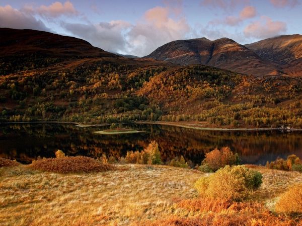 Produktbild: CALVENDO Puzzle Loch Leven, Schottland | 1000 Teile Lege-Gr&ouml;&szlig;e 64x48cm Foto-Puzzle f&uuml;r gl&uuml;ckliche Stunden
