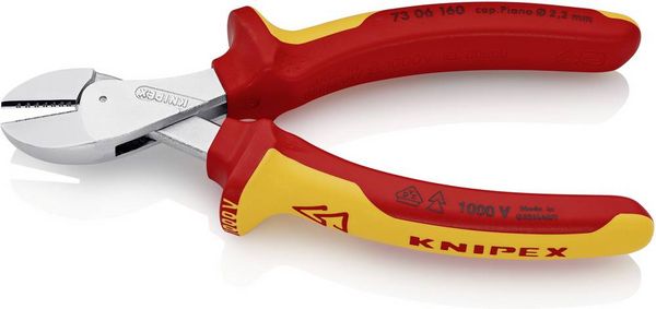 Produktbild: Knipex-Werk X-Cut-Seitenschneider 73 06 160