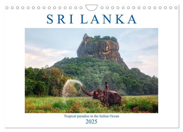 'Sri Lanka (Wall Calendar 2025 DIN A4 landscape), CALVENDO 12 Month