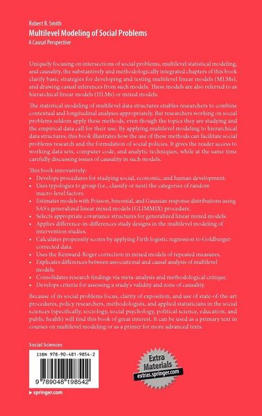 Produktbild: Multilevel Modeling of Social Problems