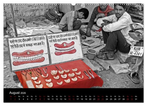 Produktbild: Indien Colorkey (hochwertiger Premium Wandkalender 2026 DIN A2 quer), Kunstdruck in Hochglanz