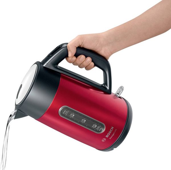 Produktbild: Bosch Haushalt TWK4P434 Wasserkocher Rot Fassungsverm&ouml;gen: 1.7 l