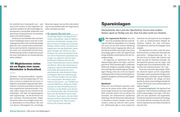 Produktbild: Geldanlage f&uuml;r Vorsichtige