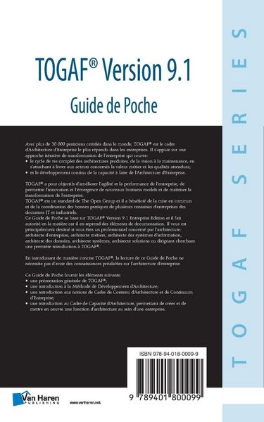 Produktbild: TOGAF&reg; Version 9.1 - Guide de Poche