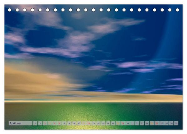 Produktbild: Kalender - Fotos selbst einkleben und selbst gestalten (Tischkalender 2026 DIN A5 quer), CALVENDO Monatskalender