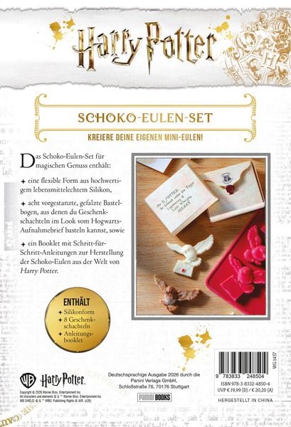 Produktbild: Harry Potter: Schoko-Eulen-Set