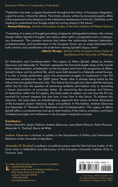 Produktbild: EU Federalism and Constitutionalism