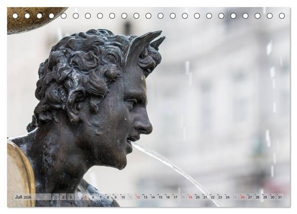 Produktbild: Augsburger Wasser (Tischkalender 2026 DIN A5 quer), CALVENDO Monatskalender