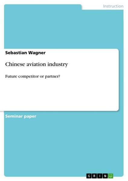Produktbild: Chinese aviation industry