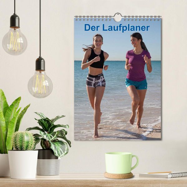Produktbild: Der Laufplaner (Wandkalender 2026 DIN A4 hoch), CALVENDO Monatskalender