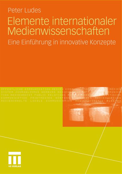Produktbild: Elemente internationaler Medienwissenschaften