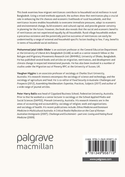 Produktbild: Remittance Income and Social Resilience among Migrant Households in Rural Bangladesh