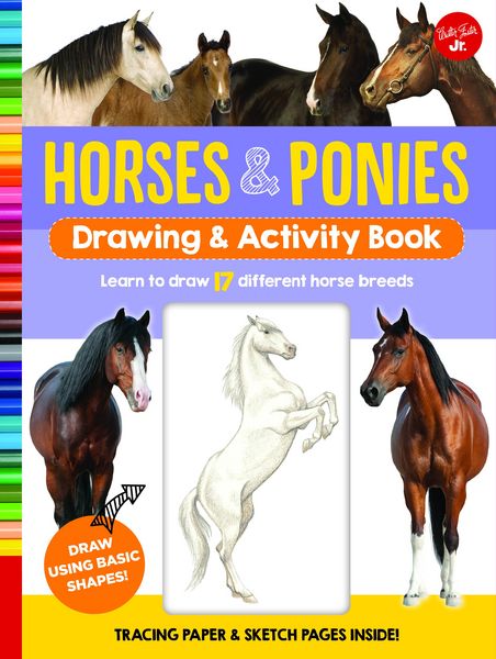 Produktbild: Horses & Ponies Drawing & Acti