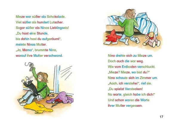 Produktbild: Silbengeschichten zum Lesenlernen - Katzengeschichten