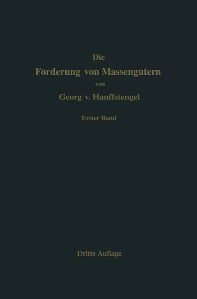 Produktbild: Die F&ouml;rderung von Masseng&uuml;tern