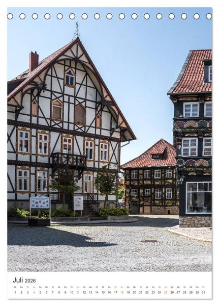Produktbild: Osterwieck (Tischkalender 2026 DIN A5 hoch), CALVENDO Monatskalender