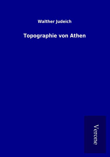 Produktbild: Topographie von Athen