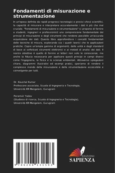 Produktbild: Fondamenti di misurazione e strumentazione