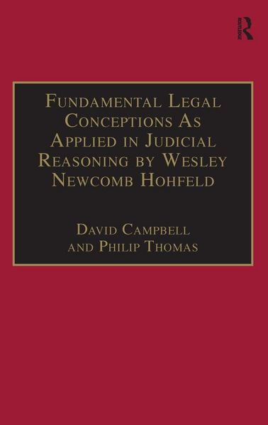 Produktbild: Fundamental Legal Conceptions As Applied in Judicial Reasoning by Wesley Newcomb Hohfeld