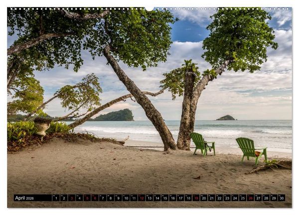 Produktbild: COSTA RICA Farben und Licht (Wandkalender 2026 DIN A2 quer), CALVENDO Monatskalender