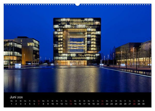 Produktbild: Ruhrlights II - Nachtlichter des Ruhrgebietes (Wandkalender 2026 DIN A2 quer), CALVENDO Monatskalender