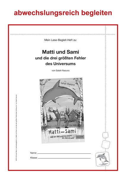 Produktbild: Lekt&uuml;rebegleiter &ndash; kompakt und differenziert: Matti und Sami und die drei gr&ouml;&szlig;ten Fehler des Universums