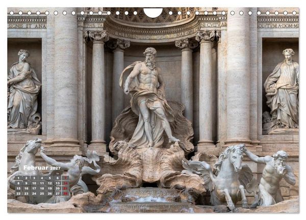 Produktbild: Bella Roma- Ewige Sch&ouml;nheit (Wandkalender 2027 DIN A4 quer), CALVENDO Monatskalender