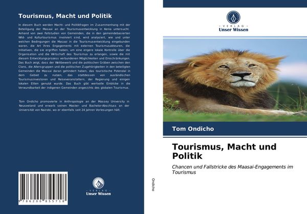 Tourismus, Macht und Politik, Taschenbuch von Tom Ondicho, Verlag Unser Wissen, 9786200855718