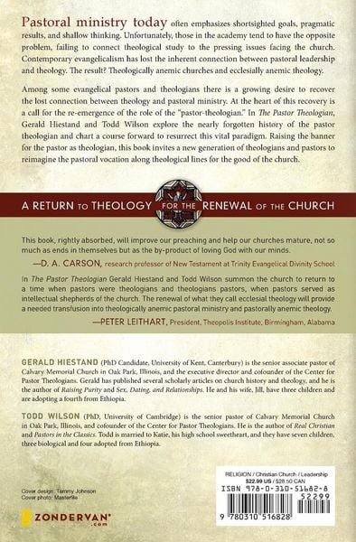 Produktbild: The Pastor Theologian