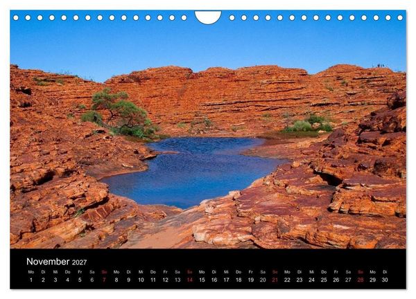 Produktbild: Australien (Wandkalender 2027 DIN A4 quer), CALVENDO Monatskalender