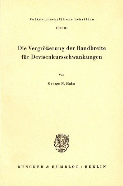Produktbild: Die Vergr&ouml;&szlig;erung der Bandbreite f&uuml;r Devisenkursschwankungen.