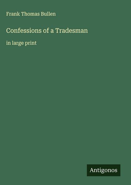 Produktbild: Confessions of a Tradesman