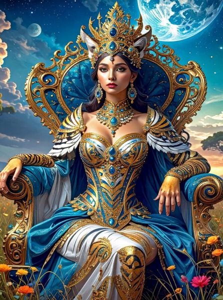 Produktbild: CALVENDO Puzzle M&auml;rz: Die erwachende K&ouml;nigin | 2000 Teile Lege-Gr&ouml;&szlig;e 90x67cm Foto-Puzzle f&uuml;r gl&uuml;ckliche Stunden