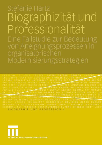 Produktbild: Biographizit&auml;t und Professionalit&auml;t