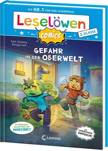 Produktbild: Leselöwen Comics 2. Klasse - Gefahr in der Oberwelt