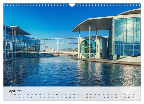 Produktbild: Berliner Wasserwege &ndash; Die Spree und ihre Kan&auml;le (Wandkalender 2027 DIN A3 quer), CALVENDO Monatskalender